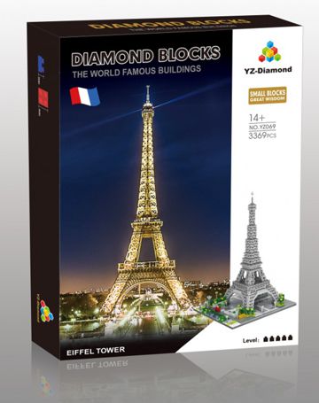 Eiffel Tower Micro Block Set