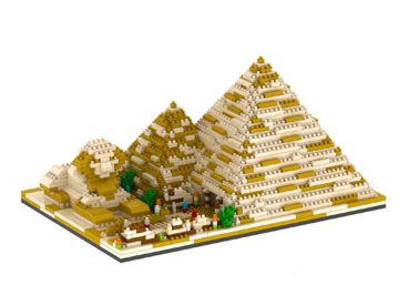 Giza Pyramid Micro Block Set